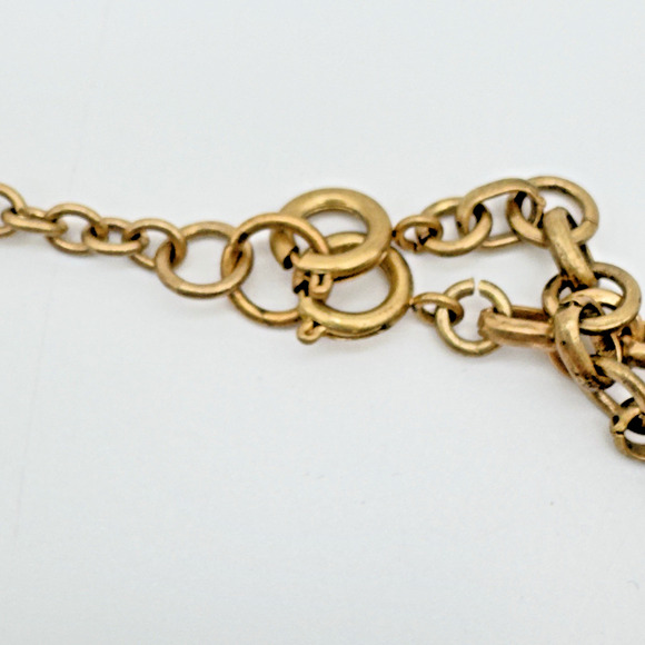 Coin Charm Necklace Bracelet Set Gold Silver Tone Layer Wear It All Stack - Picture 6 of 10